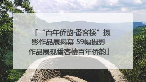 “百年侨韵·番客楼”摄影作品展揭幕 59幅摄影作品展现番客楼百年侨韵