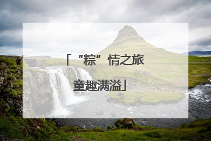 “粽”情之旅 童趣满溢