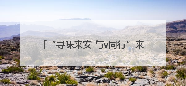 “寻味来安 与v同行”来安县网络达人采风活动开启