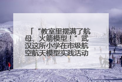 “教室里摆满了航母、火箭模型！”武汉这所小学在市级航空航天模型实践活动中获佳绩