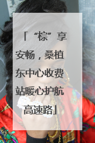 “棕”享安畅，桑植东中心收费站暖心护航高速路
