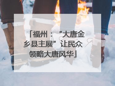 福州：“大唐金乡县主展”让民众领略大唐风华