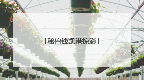 秘鲁钱凯港掠影