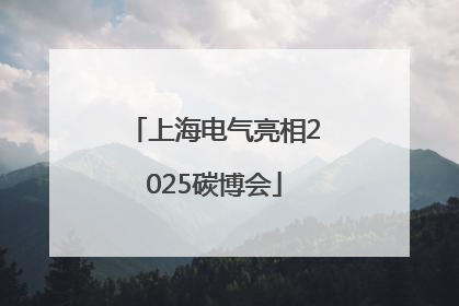 上海电气亮相2025碳博会