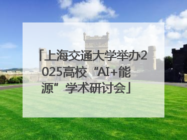 上海交通大学举办2025高校“AI+能源”学术研讨会