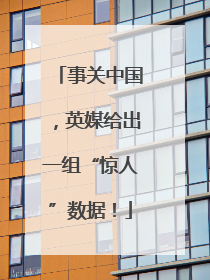事关中国，英媒给出一组“惊人”数据！