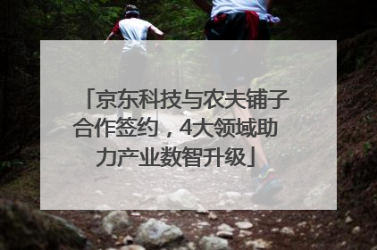 京东科技与农夫铺子合作签约，4大领域助力产业数智升级