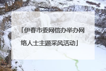伊春市委网信办举办网络人士主题采风活动