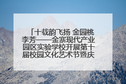 十载韵飞扬 金园桃李芳——金寨现代产业园区实验学校开展第十届校园文化艺术节暨庆“六一”系列活动