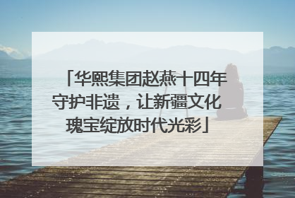 华熙集团赵燕十四年守护非遗，让新疆文化瑰宝绽放时代光彩