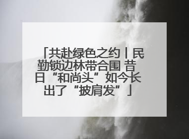 共赴绿色之约丨民勤锁边林带合围 昔日“和尚头”如今长出了“披肩发”