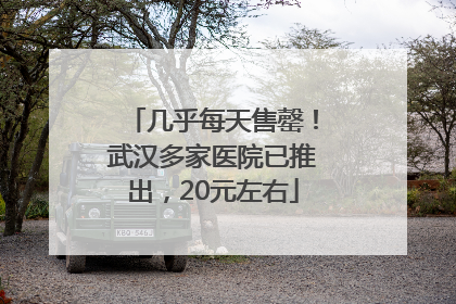 几乎每天售罄！武汉多家医院已推出，20元左右