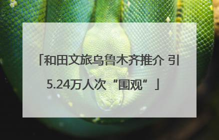 和田文旅乌鲁木齐推介 引5.24万人次“围观”