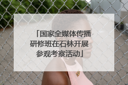 国家全媒体传播研修班在石林开展参观考察活动