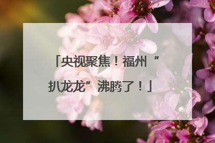 央视聚焦！福州“扒龙龙”沸腾了！