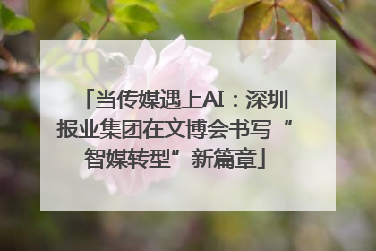 当传媒遇上AI：深圳报业集团在文博会书写“智媒转型”新篇章