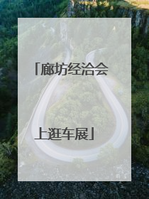 廊坊经洽会上逛车展