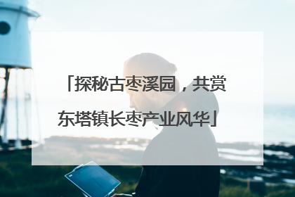 探秘古枣溪园，共赏东塔镇长枣产业风华