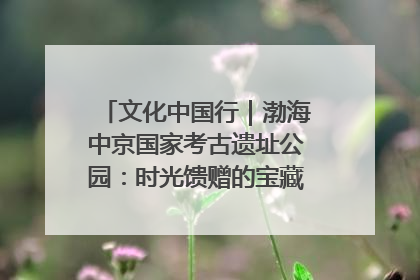 文化中国行｜渤海中京国家考古遗址公园：时光馈赠的宝藏 历史凝固的诗篇