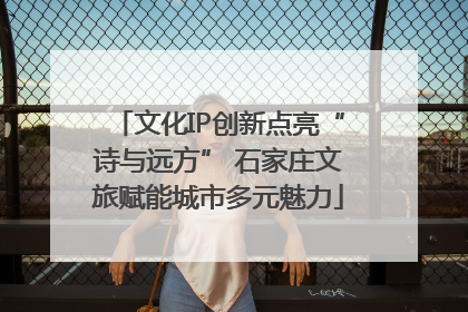 文化IP创新点亮“诗与远方” 石家庄文旅赋能城市多元魅力