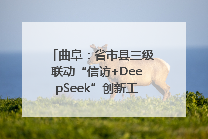 曲阜：省市县三级联动“信访+DeepSeek”创新工作新闻发布会举行