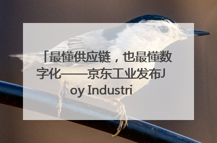 最懂供应链，也最懂数字化——京东工业发布Joy Industrial 重塑工业未来