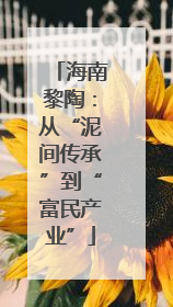 海南黎陶：从“泥间传承”到“富民产业”