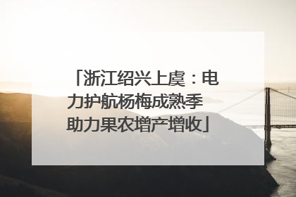 浙江绍兴上虞：电力护航杨梅成熟季 助力果农增产增收
