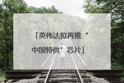 英伟达拟再推“中国特供”芯片