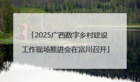 2025广西数字乡村建设工作现场推进会在富川召开